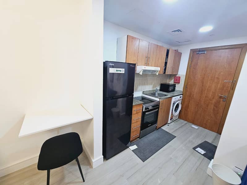 Newly Furnished || Modern Design Studio || With Pool View || Near Me'aisem City Centre - Image 10