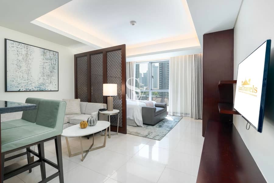 Best View -High Floor- Furnished - Boulevard View