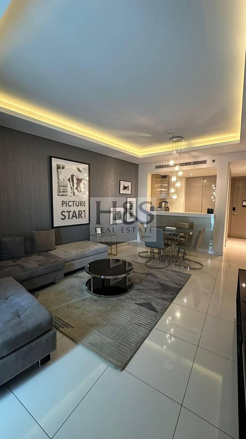 BURJ KHALIFA VIEW | FULLY FURNISHED | SPACIOUS 1BHK
