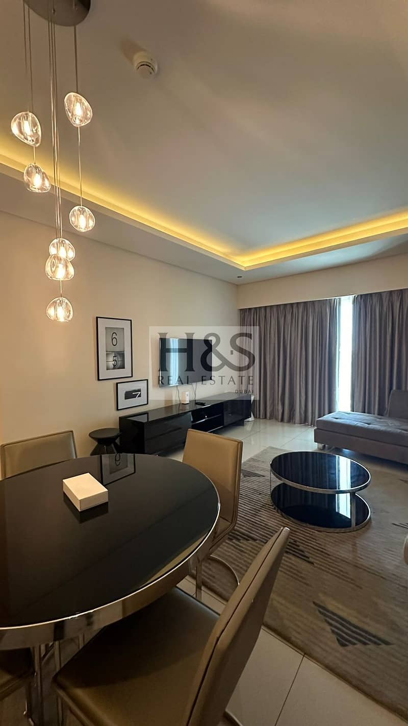 BURJ KHALIFA VIEW | FULLY FURNISHED | SPACIOUS 1BHK