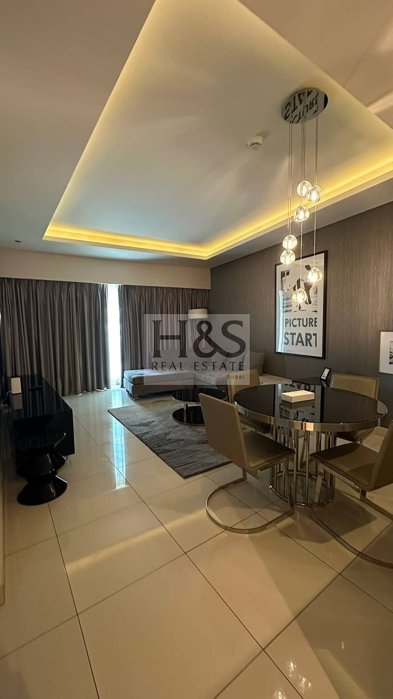 BURJ KHALIFA VIEW | FULLY FURNISHED | SPACIOUS 1BHK