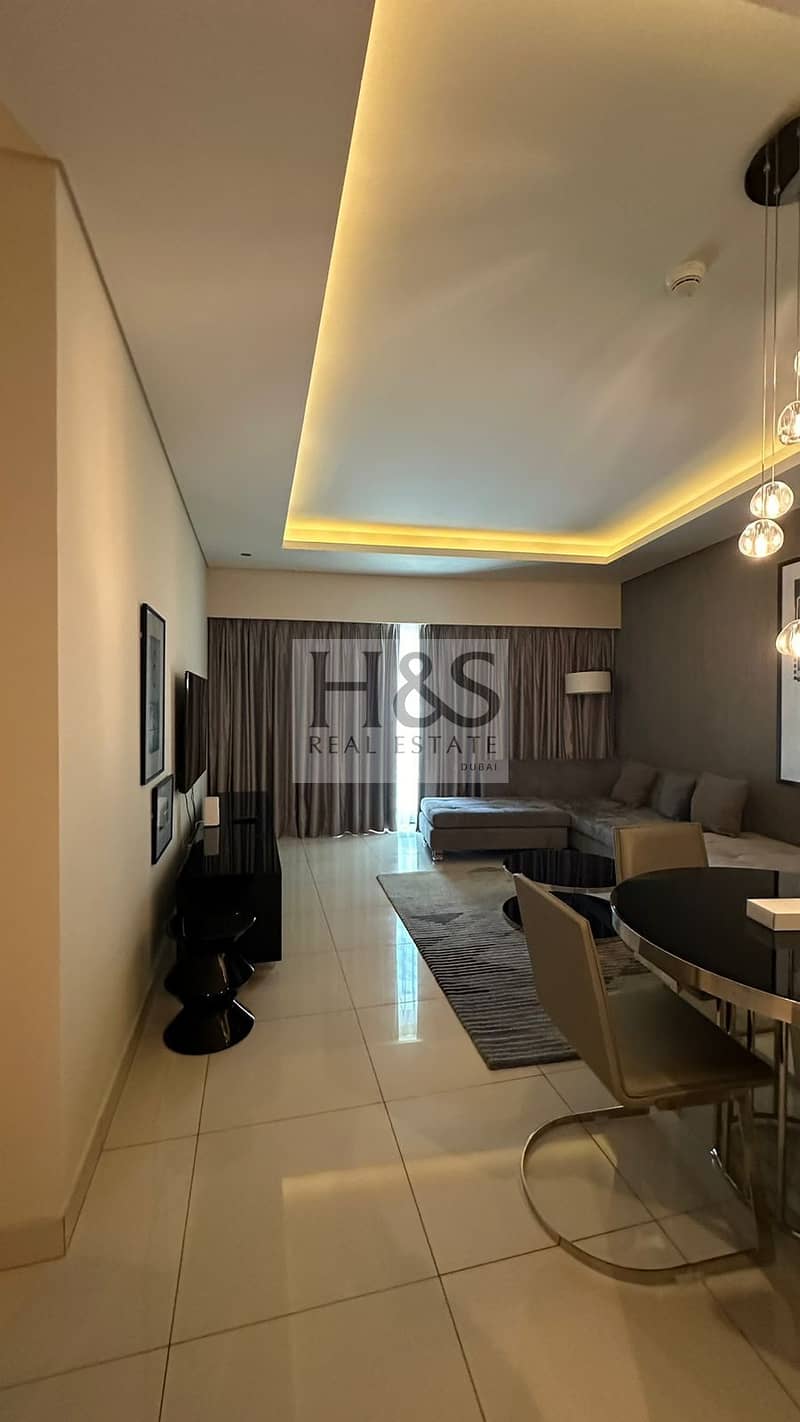 BURJ KHALIFA VIEW | FULLY FURNISHED | SPACIOUS 1BHK
