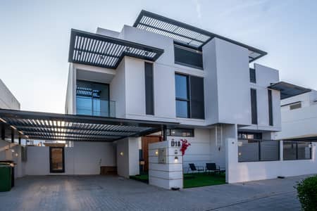 5 Schlafzimmer Villa zum zur Miete in Ajmal Makan City - Sharjah Waterfront, Sharjah - Villa Front. jpg 5 Schlafzimmer Villa zum zur Miete in Ajmal Makan City - Sharjah Waterfront, Sharjah - Villa Front. jpg