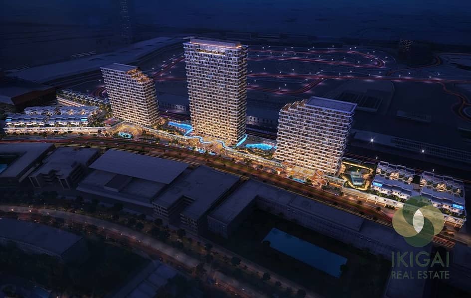 2 Bedroom Apartment at Takaya by Union Properties | Motor City | High Capital Appreciation