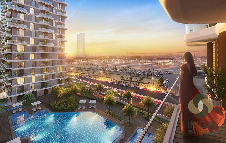 2 Bedroom Apartment at Takaya by Union Properties | Motor City | High Capital Appreciation