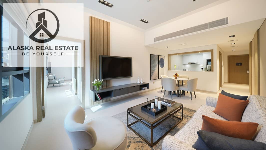 10 CMTP-One-Bedroom-Type-C-Living-room-kitchen. jpg