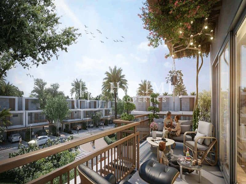 Modern 4BR End Townhouse I Off-Plan I Handover June 2026