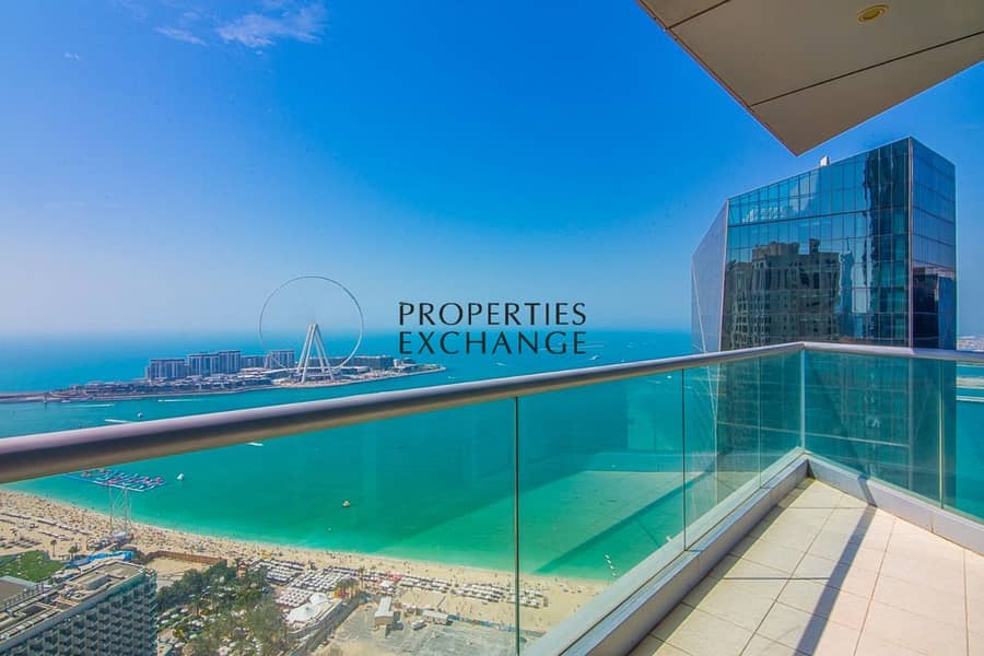 Sea View | Spacious 3BR+Maid | Ain Dubai View - Image 19