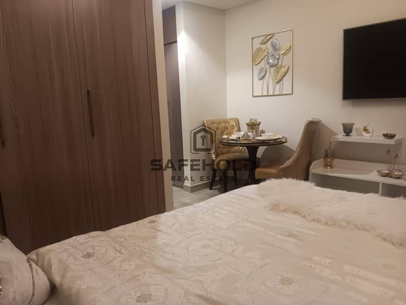 FULLY FURNISHED LUXURY STUDIO | CHILLER FREE | READY TO MOVE IN