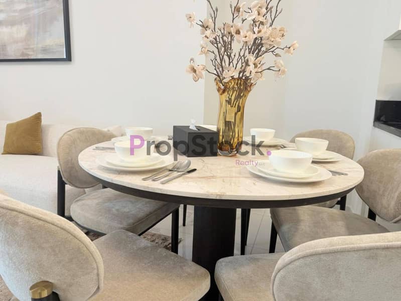 Elegant Fully Furnished Unit | Prime Location | High Floor