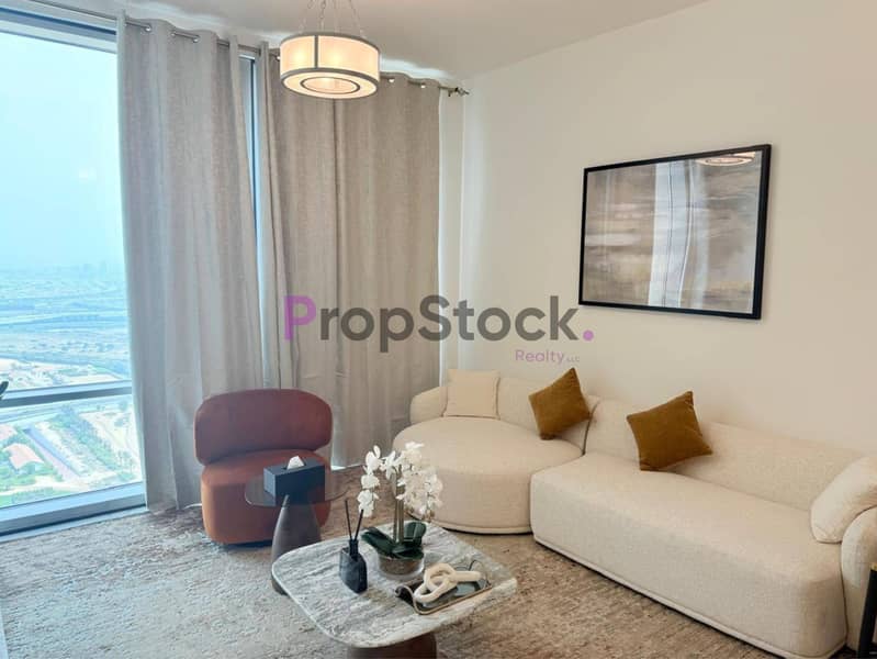 Elegant Fully Furnished Unit | Prime Location | High Floor