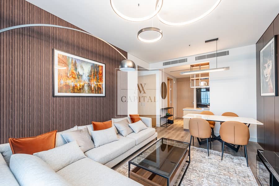 Burj View | Upgraded | Mid floor | Brand New