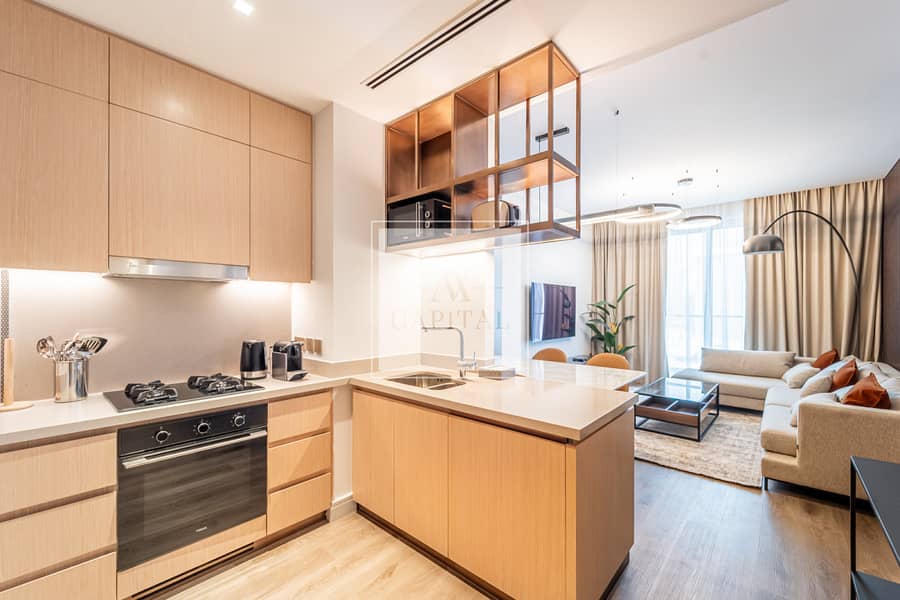 Burj View | Upgraded | Mid floor | Brand New