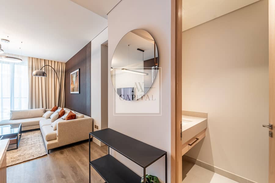 Burj View | Upgraded | Mid floor | Brand New