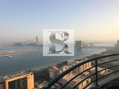 شقة 3 غرفة نوم للايجار في دبي مارينا، دبي - 3BR | Full Sea View | Spacious | Chiller Free | Furnished شقة 3 غرفة نوم للايجار في دبي مارينا، دبي - 3BR | Full Sea View | Spacious | Chiller Free | Furnished