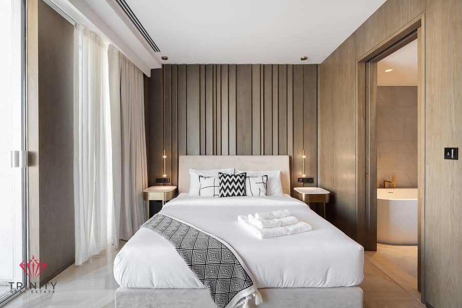 Luxury Apartment | Furnished | Dubai Eye View - Image 14