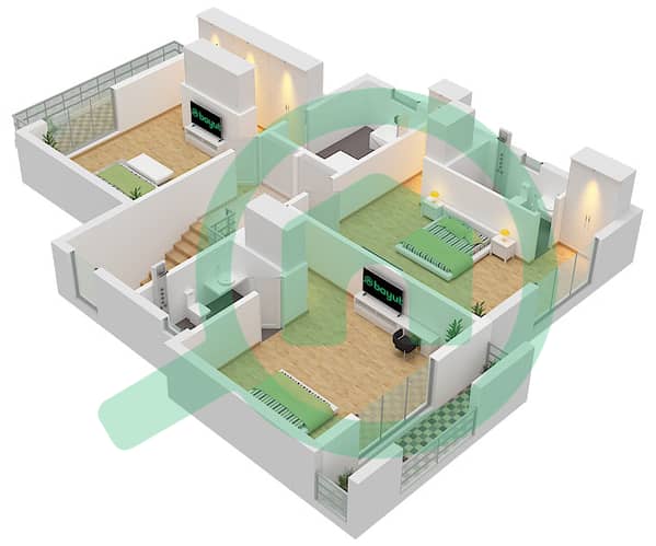 Type Modern, First Floor