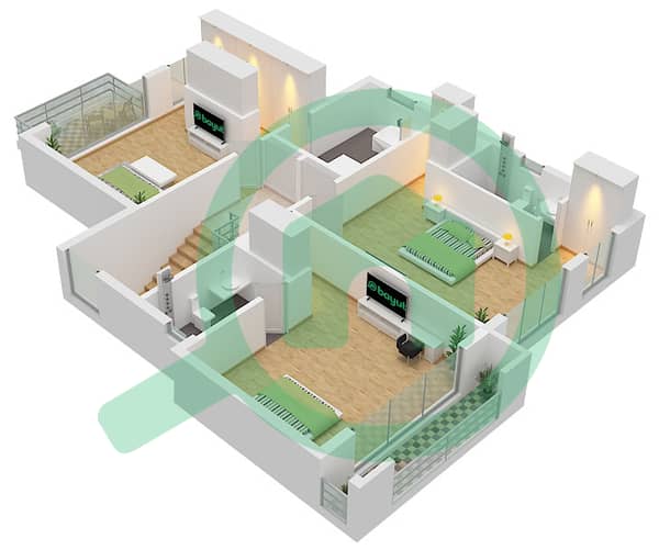 Type Contemporary, First Floor Type Contemporary, First Floor