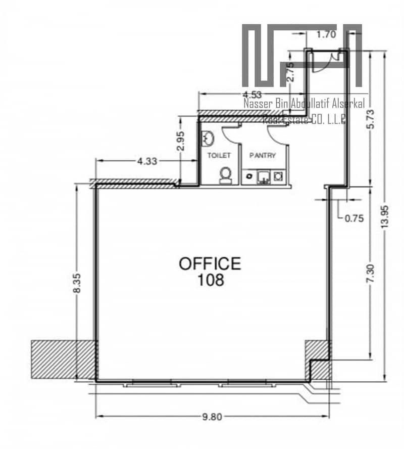 8 Spacious fitted office / 4 Payments in The Dome Tower