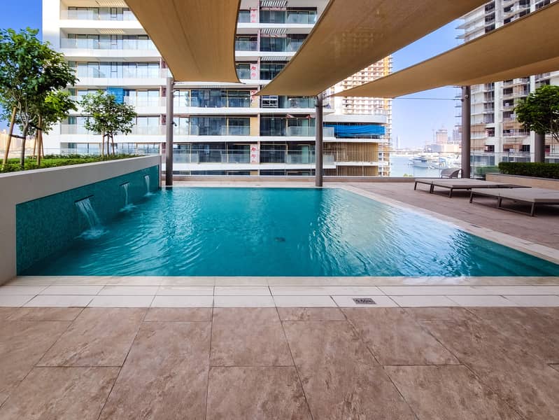 Perfectly located 1 BD apartment in Emaar Beachfront - Image 44