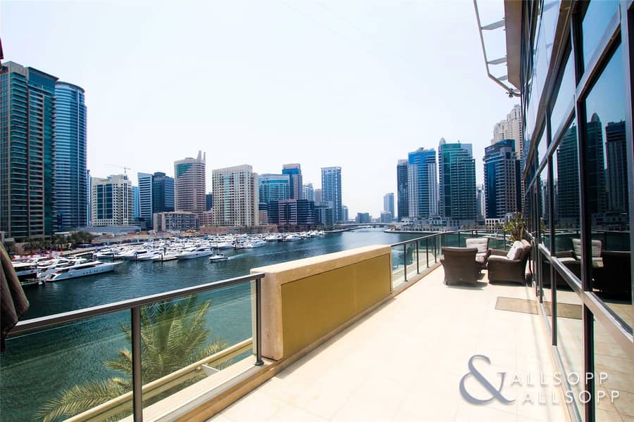 3 Beds | Large Balcony | Full Marina View