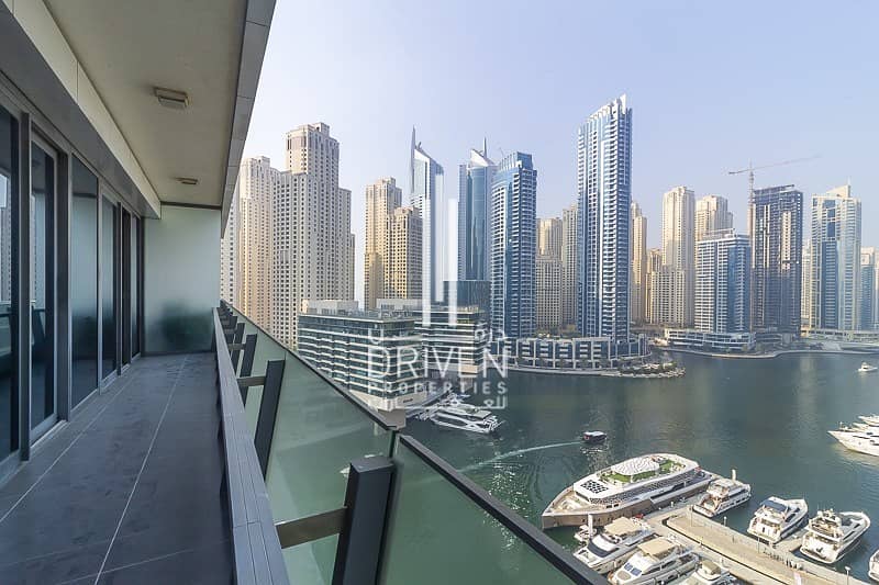 Amazing 2 Bedroom Apt | Stunning Marina View