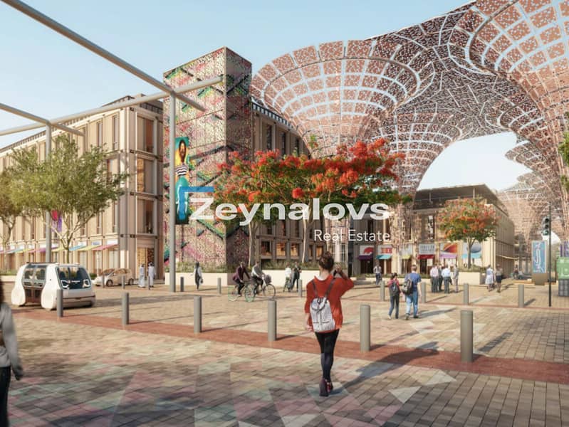 Elegant 2-Bedroom Residence | Courtyard View | Expo City Dubai