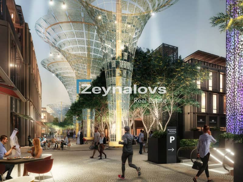 Elegant 2-Bedroom Residence | Courtyard View | Expo City Dubai