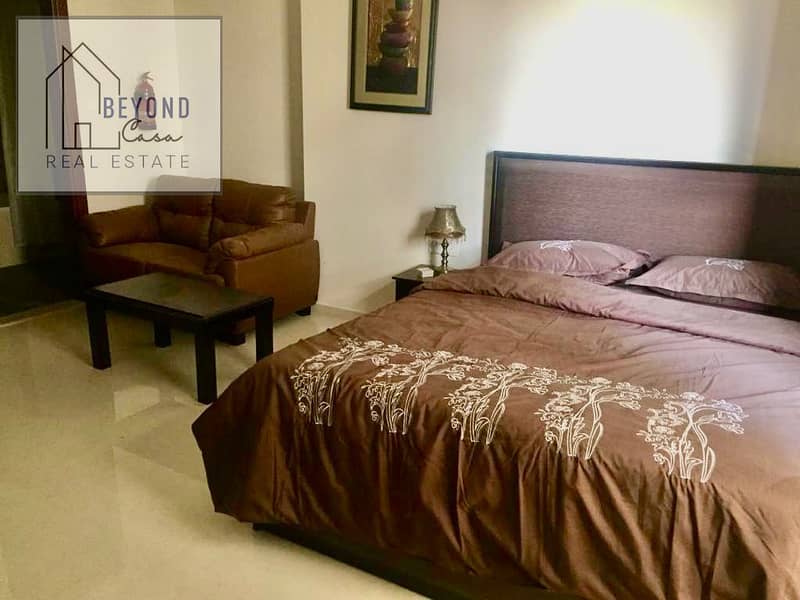 Fully Furnished Studio with Pool view available for Rent