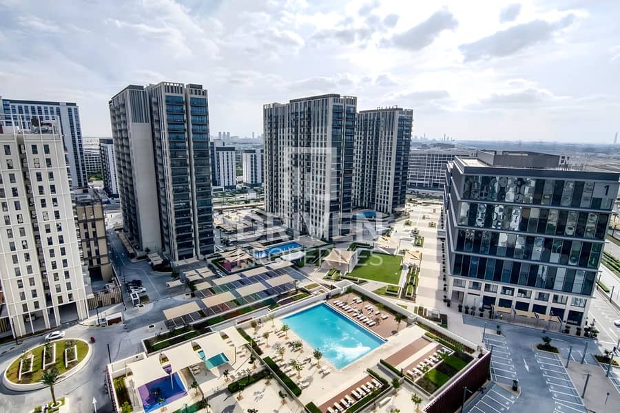 Elegant Furnished | High Floor | Pool view - Image 9