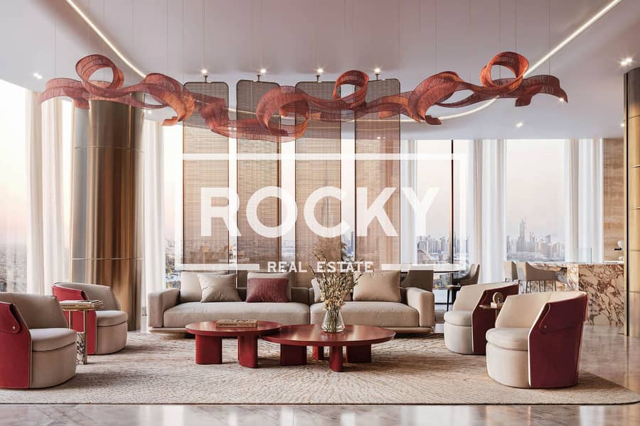 Luxurious Three Bedroom | Burj Khalifa View