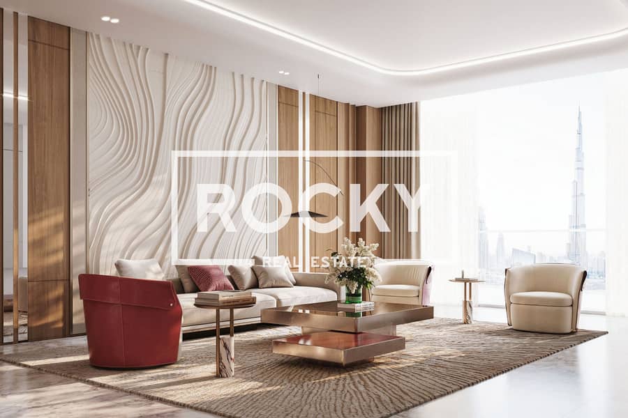 Luxurious Three Bedroom | Burj Khalifa View