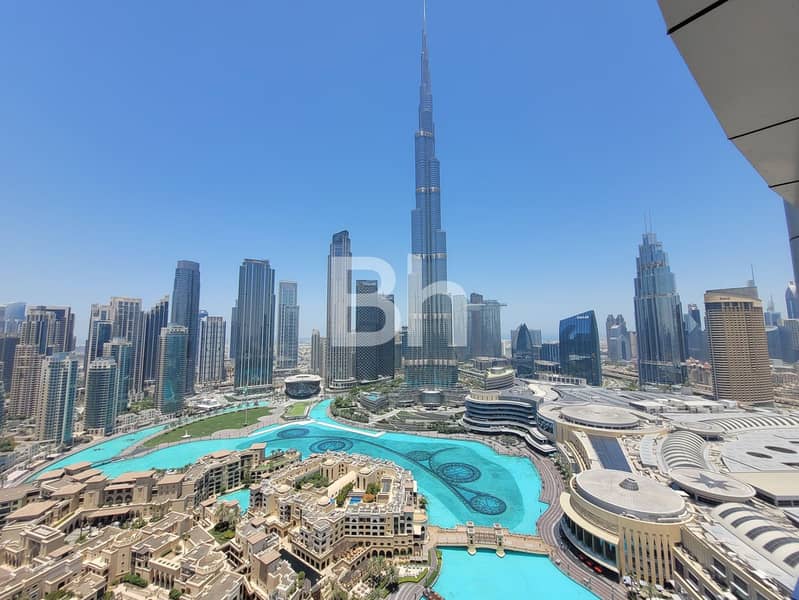 Furnished | High Floor |Burj Khalifa Fountain View