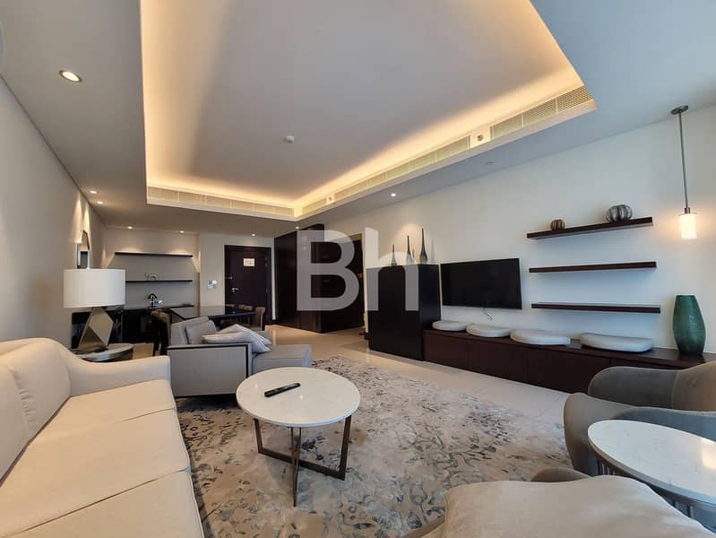 Furnished | High Floor |Burj Khalifa Fountain View