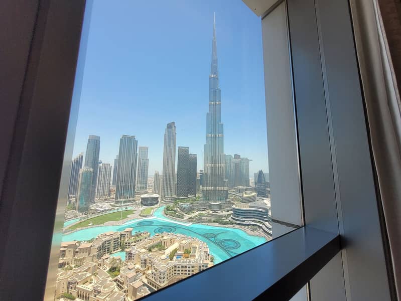 Furnished | High Floor |Burj Khalifa Fountain View - Image 13