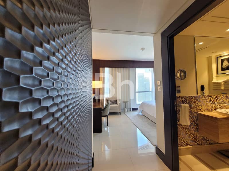Furnished | High Floor |Burj Khalifa Fountain View - Image 14