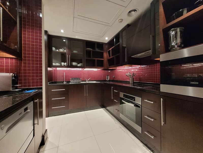 Furnished | High Floor |Burj Khalifa Fountain View - Image 17