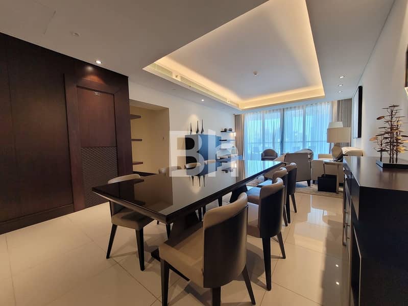 Furnished | High Floor |Burj Khalifa Fountain View - Image 21