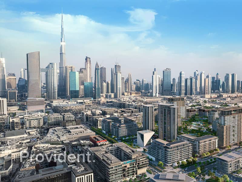 3BR | Burj Khalifa/Central Park View | Unique Apt - Image 9