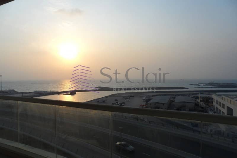 Sea View | 2 Bedrooms | Middle Floor | Unfurnished