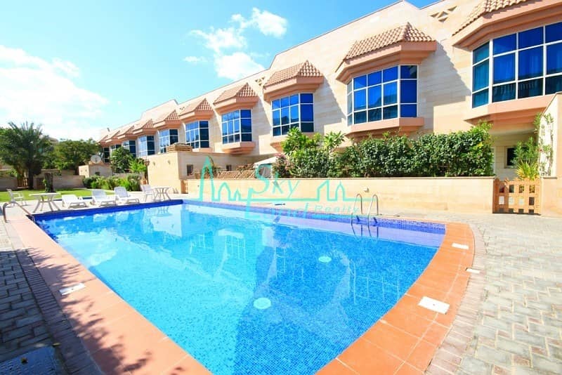 CLOSE TO THE BEACH!BEAUTIFUL 4BED+MAID'S WITH SHARED POOL/GYM