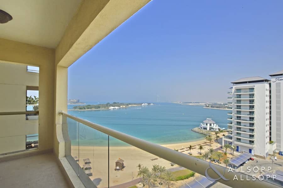 Sea/Burj Views | Will Redecorate | 1 Bed