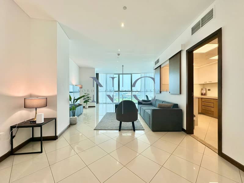 Furnished 2BR|Creek-Airport Views|Multiple Cheques