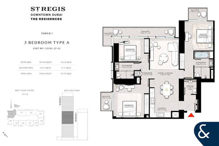 One Bedroom | High Floor | Genuine Resale - Image 13