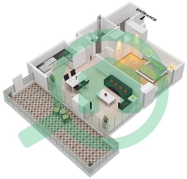 Type 3 Promenade Unit 3 Floor Podium 1 Type 3 Promenade Unit 3 Floor Podium 1