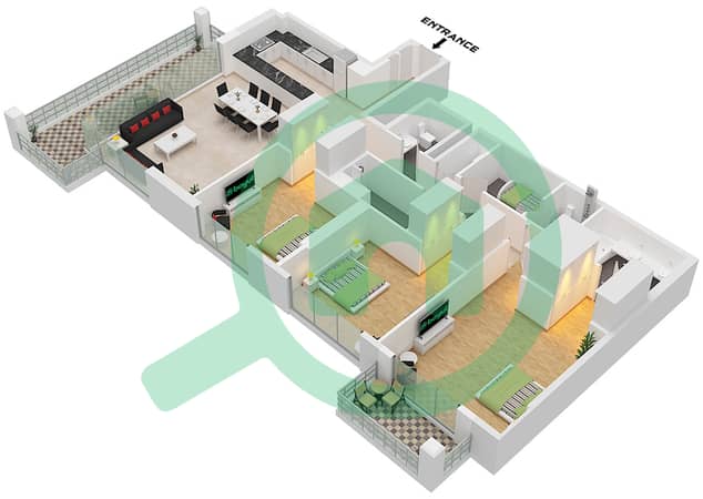 Type 2 Unit 5 Floor 3-23,26-39 Type 2 Unit 5 Floor 3-23,26-39