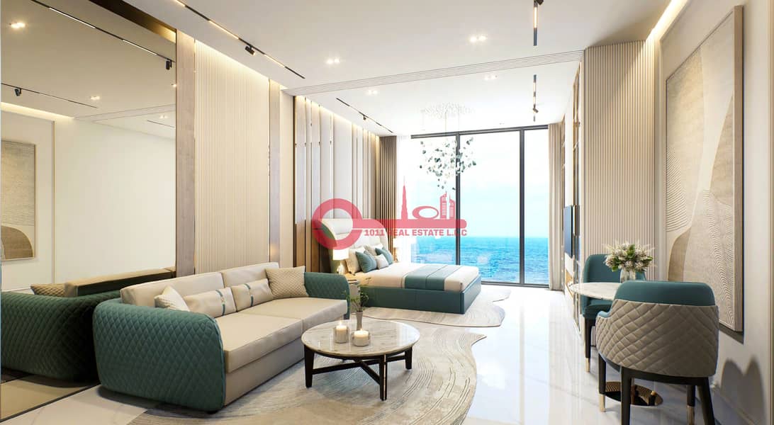 Skyline Sea View | Elegant Studio | Premium Amenities