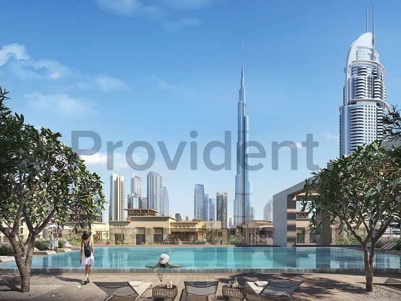 Guaranteed Finance|2Bed in Burj Royale