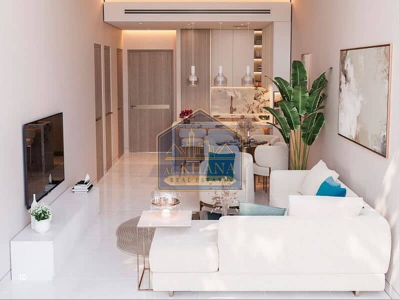 Fully furnished apartment with 5 years payment plan / Open community view