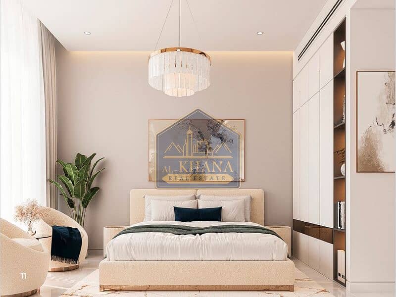 Fully furnished apartment with 5 years payment plan / Open community view